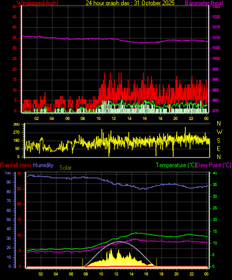 24 Hour Graph for Day 31