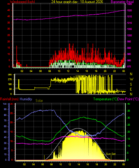 24 Hour Graph for Day 10
