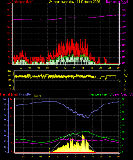 24 Hour Graph for Day 11