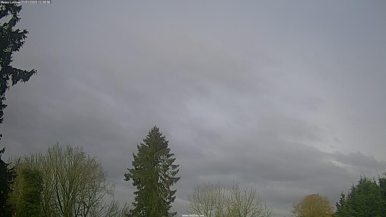 Météo Lobbes webcam 2025-01-31